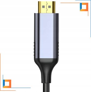 Kabel Co2 CO2 KABEL DISPLAYPORT HDMI 2.0 PRZEWÓD DP - HDMI FHD 240HZ 4K 60HZ HDR 1M 11