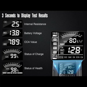 Inne Cyfrowy tester akumulatorów 12/24V E6150 7
