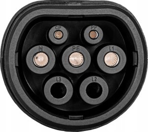 Ładowarka Akyga Adapter do ładowania samochodów elektrycznych Akyga AK-SC-E09 Type1 (f) / Type2 (m) 32A 3