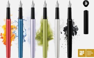Pelikan Pióro wieczne metalowe INEO P6 Black Rock metalowe etui prezentowe PELIKAN 7