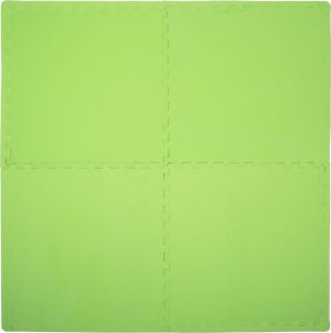 inSPORTline Mata ochronna EVA 124 cm x 124 cm x 1.2 cm zielona 3