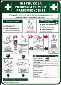PROCERA PRC-IAA11DNCN - INSTRUKCJA UDZIELANIA PIERWSZEJ POMOCY 24,5 X 35 IA A11 DN CN 3