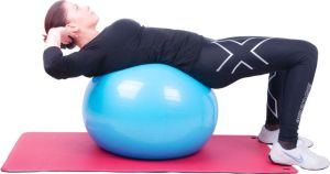 inSPORTline Piłka gimnastyczna Top Ball 75 cm Kolor Niebieski (3911-3) 3