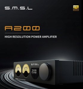 SMSL SMSL A200 - wzmacniacz głośnikowy z Bluetooth 2