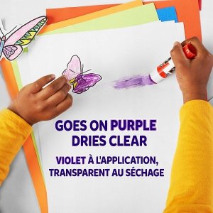 Elmers Klej w sztyfcie Disappearing Purple 22G opakowanie 10 sztuk 2