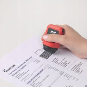 Trodat Stempel ochrony danych ID Protector + Zestaw w tym tusze 6