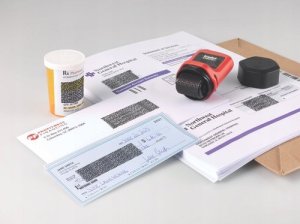 Trodat Stempel ochrony danych ID Protector + Zestaw w tym tusze 7