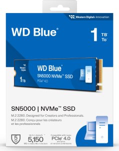 Dysk SSD SanDisk Blue SN5000 1TB M.2 2280 PCI-E x4 Gen4 NVMe (WDS100T4B0E) 2