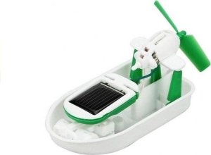 LeanToys Edukacyjny Zestaw Robot Solarny Do Złożenia 6 w 1 Auto Wiatrak 5
