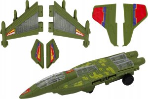 LeanToys Myśliwiec Militarny F35 Jeżdżący Światła Dźwięki Zielony 3