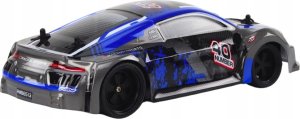 LeanToys Autko Zdalnie Sterowane RC 1:18 Gumowe Koła Drift Niebieski 3