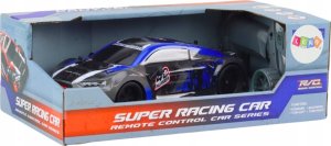 LeanToys Autko Zdalnie Sterowane RC 1:18 Gumowe Koła Drift Niebieski 5