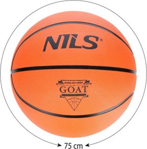 Nils Extreme NPK272 PIŁKA DO KOSZYKÓWKI POMARAŃCZOWA GOAT 7 NILS 3