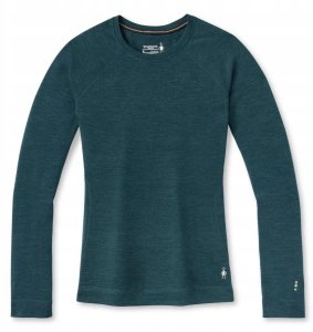 Smartwool W'S Classic Thermal Merino Base Layer Crew Boxed, G75 | twilight blue heather, M 3