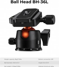 Statyw K&F Statyw K&F Concept K254C2+BH-36L 11