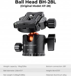 Statyw K&F Statyw K&F Concept T254A7+BH-28L (KF09.119) 12