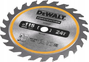 Dewalt DEWALT PIŁA TARCZ.115x25z ATB DREWNO Z GWOŹDZIAMI DO DCS571 2
