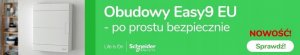 SCHNEIDERE Rozdzielnica natynkowa Schneider 2x12 IP40 IK07 Easy9 EU EZ9EU-2-12-NT-T EZ9EUC212 biała drzwi transparentne 2