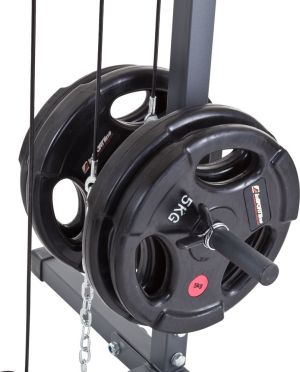 inSPORTline Atlas domowy do ćwiczeń ProfiGym N10 + wyciąg (7185) 4