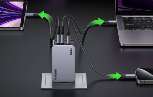 Ładowarka Ugreen Nexode Pro 1x USB-A 2x USB-C  (UGR1837) 6