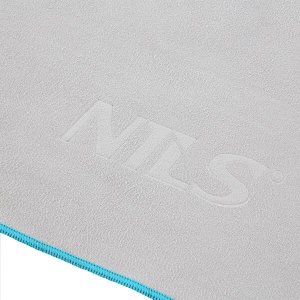 Nils Extreme Ręcznik turystyczny z mikrofibry szybkoschnący Nils NCR12 szary 180x100 cm 3