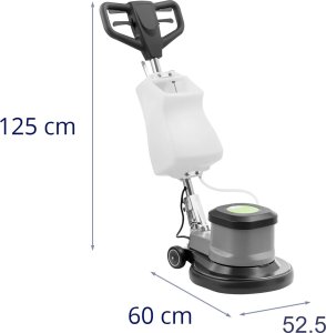 Ulsonix Szorowarka elektryczna maszyna do czyszczenia podłóg 17'' 5 l 175 obr./min Szorowarka elektryczna maszyna do czyszczenia podłóg 17'' 5 l 175 obr./min 7