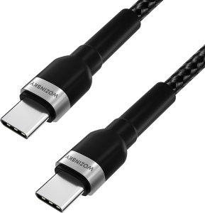 Kabel USB Wozinsky USB-C - USB-C 2 m Czarny (5907769308741) 3