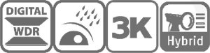HiLook Kamera 4w1 Hilook by Hikvision kopułka 5MP TVICAM-T5M-20DL 2.8mm 4