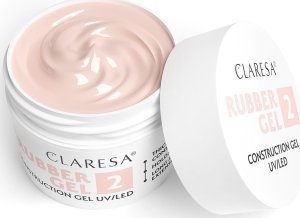 Claresa CLARESA Rubber Gel Żel do budowania i przedłużania paznokci 02 - 45 g 8