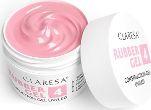Claresa CLARESA Rubber Gel Żel do budowania i przedłużania paznokci 04 - 90 g 8