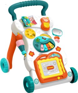 Woopie WOOPIE BABY Grający Chodzik z Znikopisem 3