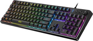 Klawiatura Genius GX Gaming Scorpion K7 Plus, klawiatura czesko-słowacka, do gry, przewodowa (USB), czarna, COPILOT 3