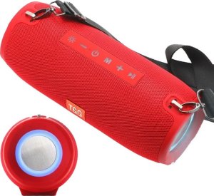 Głośnik T&G GŁOŚNIK BLUETOOTH PRZENOŚNY BEZPRZEWODOWY MOBILNY USB BOOMBOX RADIO LED MP3 TG322 10