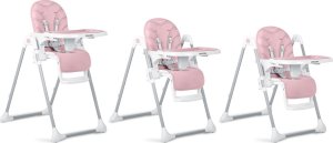 Ricokids Krzesełko do karmienia Tulo różowe 13