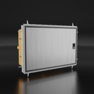 Marlanvil Rozdzielnica podtynkowa IP65 12 modułowa 990.12.INOX M-L 2