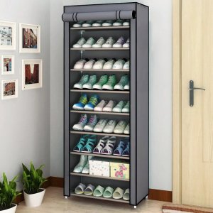 Severno Szafka materiałowa półka regał na buty 2