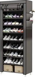 Severno Szafka materiałowa półka regał na buty 5