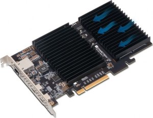 Sonnet McFiver PCIe Card - Multifunction Adapter Card with Dual M.2 NVMe SSD Slots, 10Gb�Ethernet and Two 10Gbps USB-C�Ports 3