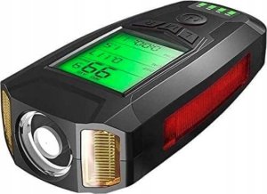 Carruzzo L8R LAMPKA ROWEROWA LICZNIK LCD 2 w 1     KLAKSON 13