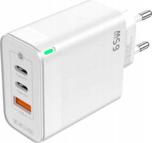 Ładowarka Jellico Ładowarka Szybka Quick 65W 2 x USB-C  USB3.0   kabel do iphone lightning 2