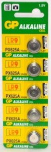 GP GP Batteries Alkaline Cell GPPX625AF Jednorazowa bateria LR9, SR43 Alkaliczny 5