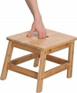 Zeller Stopień bambusowy, 38,5 x 26 x 25 cm 2