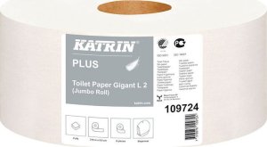 Katrin Toiletpapir Plus Gigant M 2-warstwowy 310m 6rol/karton 109724 - (6 rulonów na karton) 2