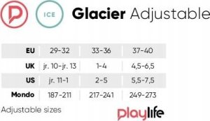 Rolki Playlife Playlife Skøjter Glacier Str. 29 - 32 4