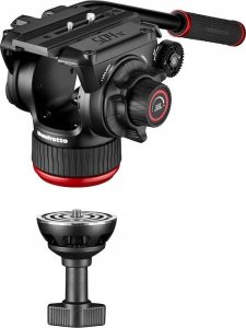 Statyw Manfrotto Zestaw Twin Alu + głowica 504X - środ rozp 2