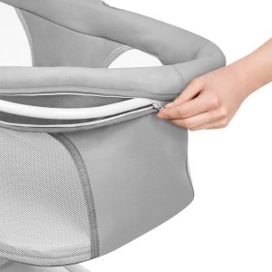Lionelo Kołyska bujaczek Bella Set Grey Concrete 10