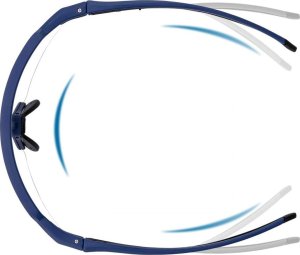 RockBros Okulary rowerowe fotochromowe z filtrami UV 400 UVA i UVB niebieskie ROCKBROS 4