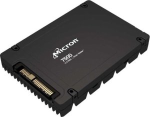 Dysk SSD Micron Micron 7500 PRO - SSD - Read Intensive - verschlusselt - 3.84 TB - intern - 2.5" (6.4 cm) - U.3 PCIe 4.0 (NVMe) - 256-Bit-AES, 3072-Bit-RSA, FIPS 140-3 Level 2, 208-Bit-RSA - TCG Opal Encryption 2.01 2