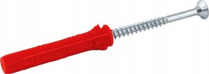 Klimas Kołek rozporowy Klimas Wkręt-met SFXP-08040050 8x40 5x50 uniwersalny gips/tynk opakowanie 100szt 2