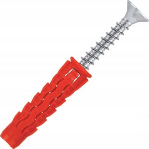 Klimas Kołek rozporowy Klimas Wkręt-met SFXP-08040050 8x40 5x50 uniwersalny gips/tynk opakowanie 100szt 3